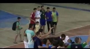 Un presentador marroquí muere en directo mientras narraba la entrega de premios de un partido de baloncesto