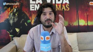 Sergio Caro ('La vida en llamas'): "Rodar los incendios con la cámara ha sido un verdadero infierno"