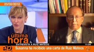 Complicada entrevista de Susanna Griso a Ruíz Mateos