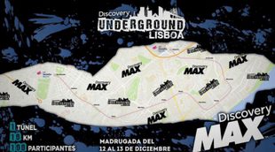 Recorrido de la "Discovery Underground" que discurrirá por los túneles del metro de Lisboa