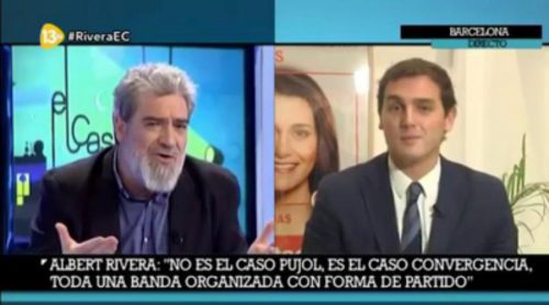 Gran bronca entre Albert Rivera y Miguel Ángel Rodríguez en 'El cascabel'