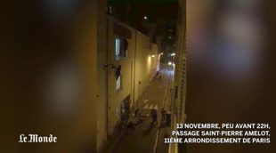 El periodista del periódico francés Le Monde graba el ataque terrorista en la sala Bataclan de París