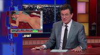 Censuran el arte por mostrar desnudos, y Stephen Colbert lo ridiculiza
