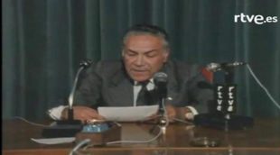 El último parte médico de Franco